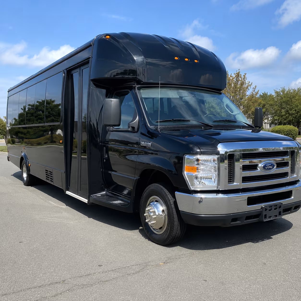 warren concert party bus rental