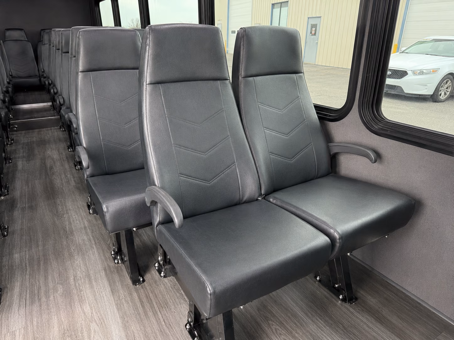 warren corporate event transportation onboard seating