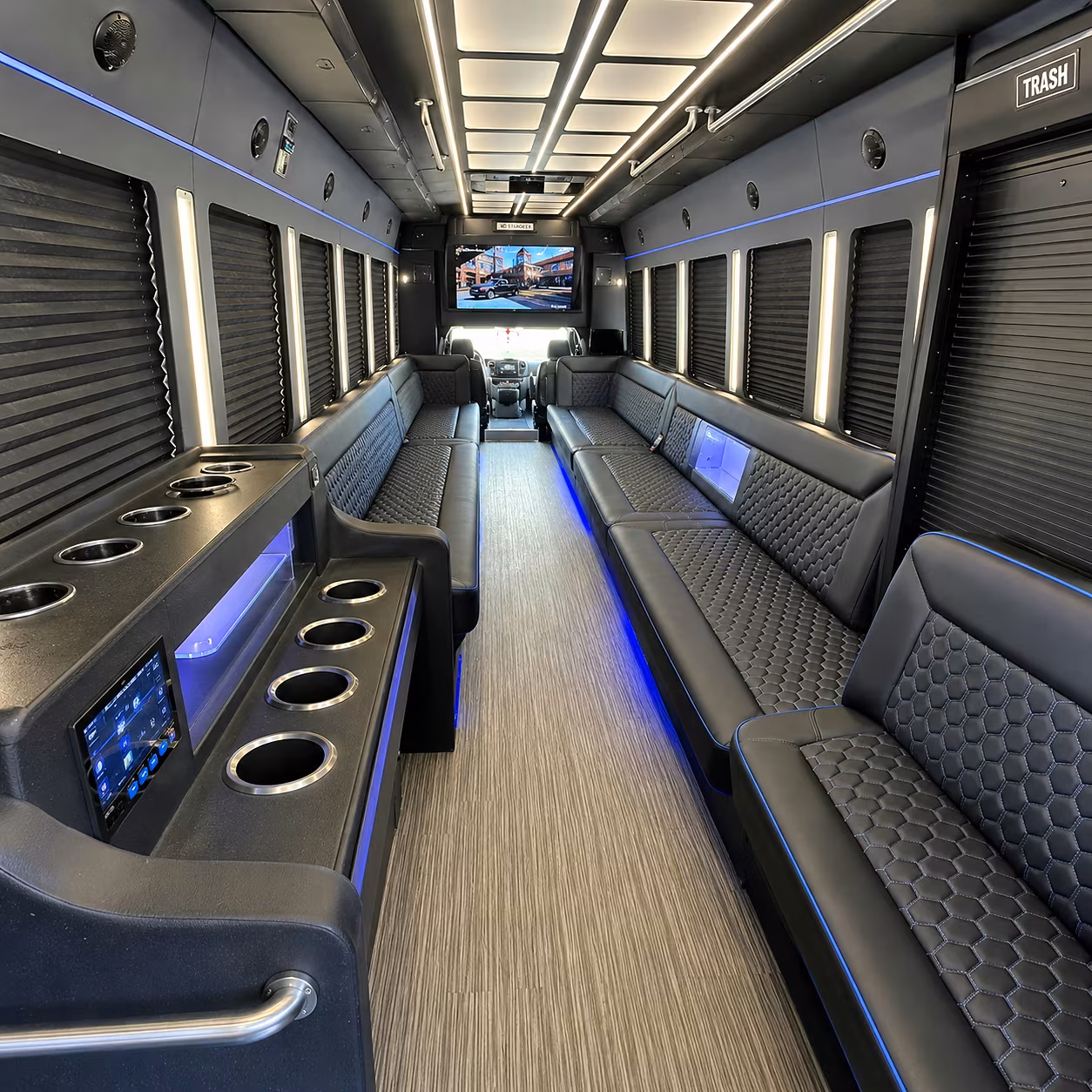 warren holiday party bus rental