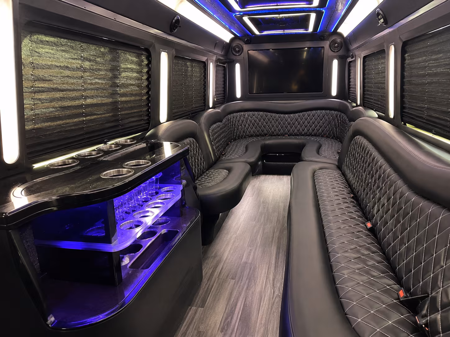 warren night out party bus rental