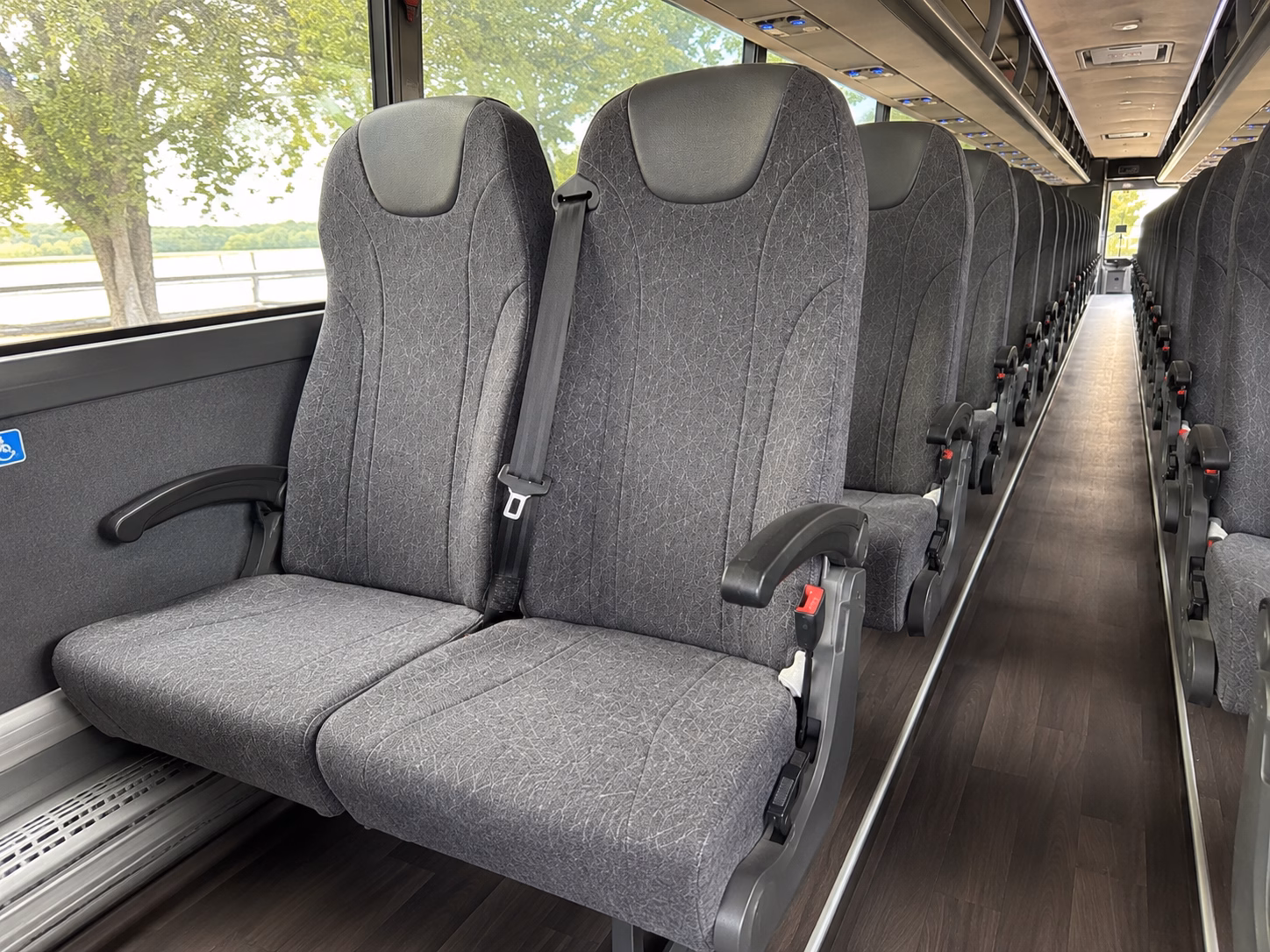warren religious group transportation onboard seating