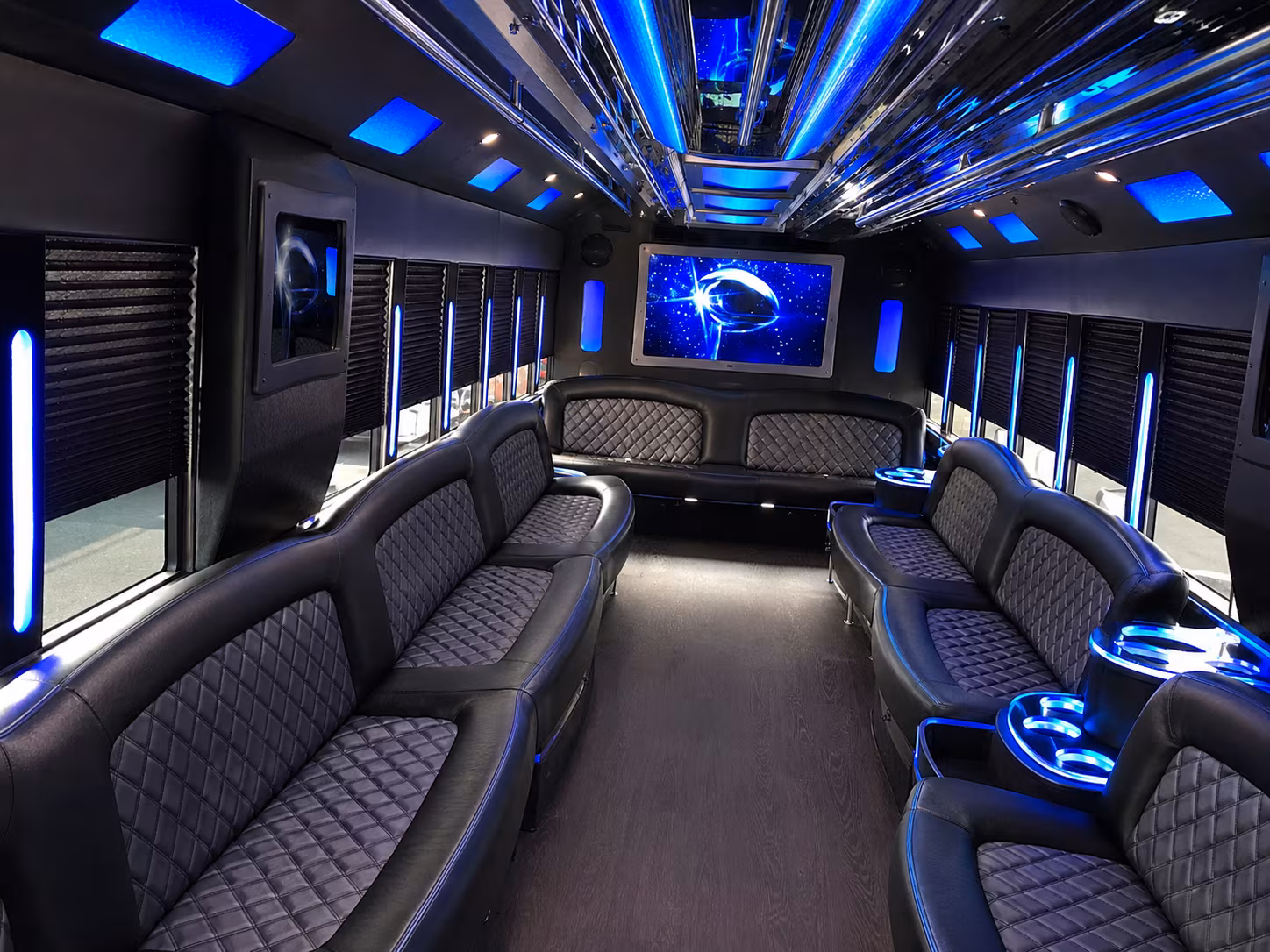 warren sporting event party bus rental