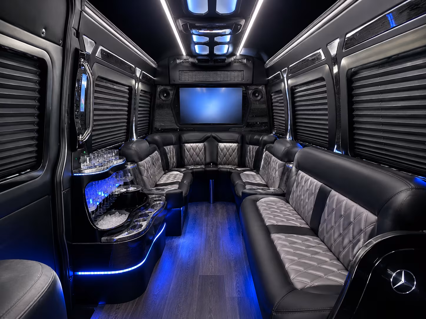 warren sporting event transportation onboard seating